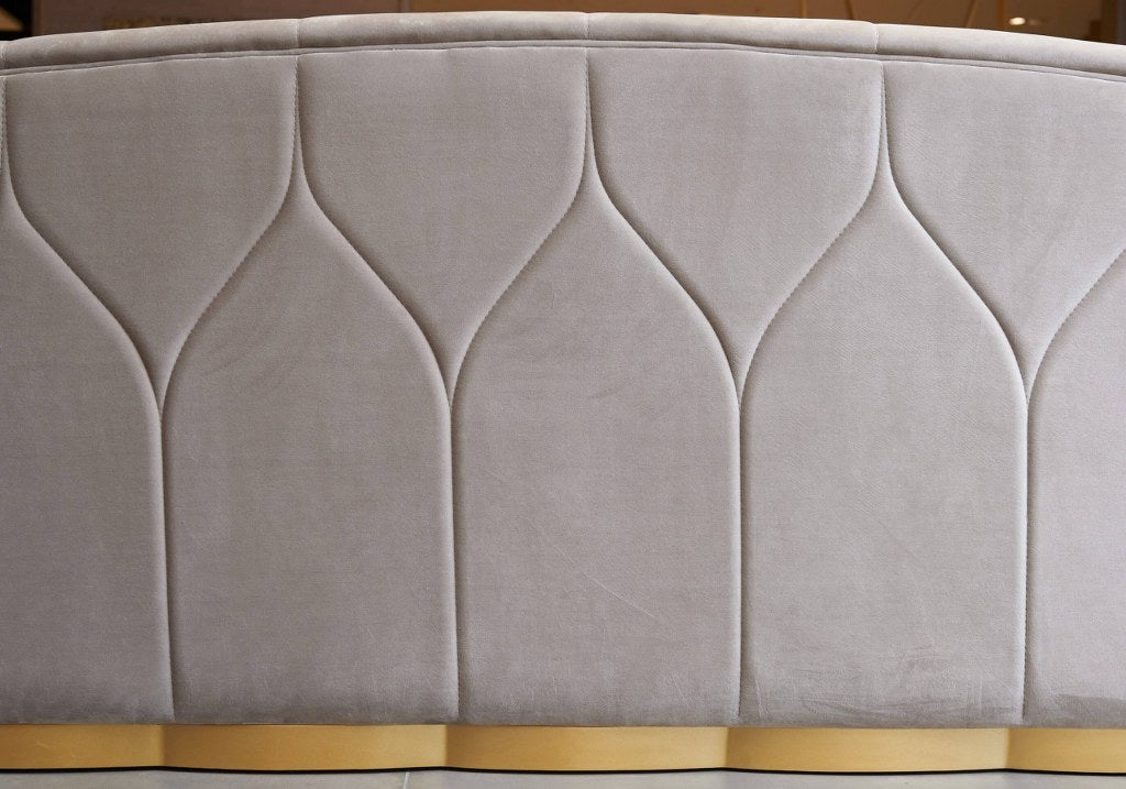 Gold 3 seaters sofa