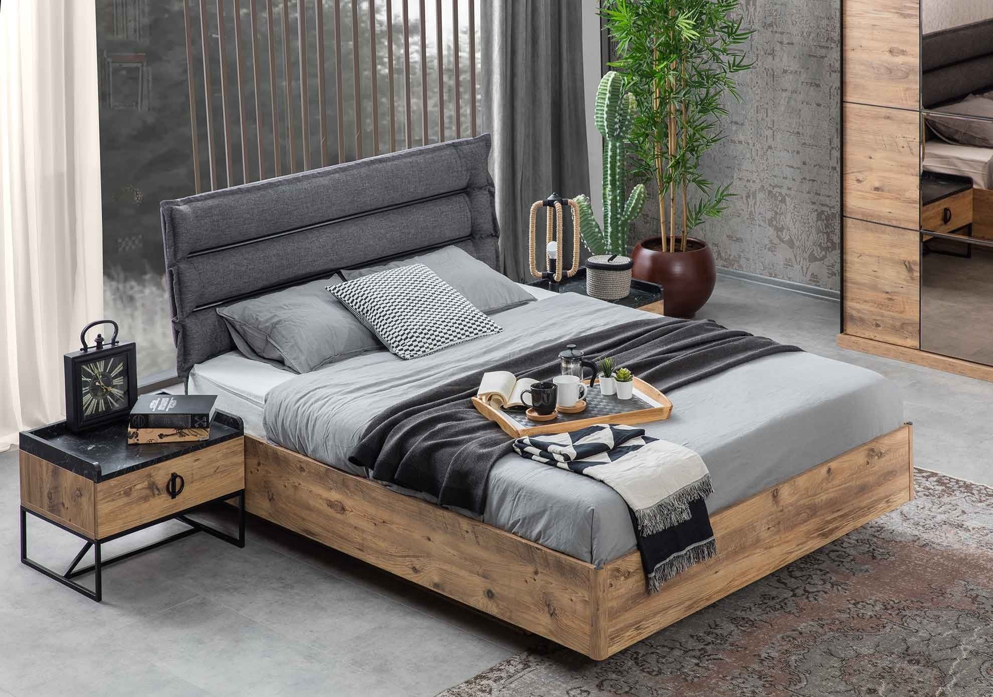 Loft Wood Bed